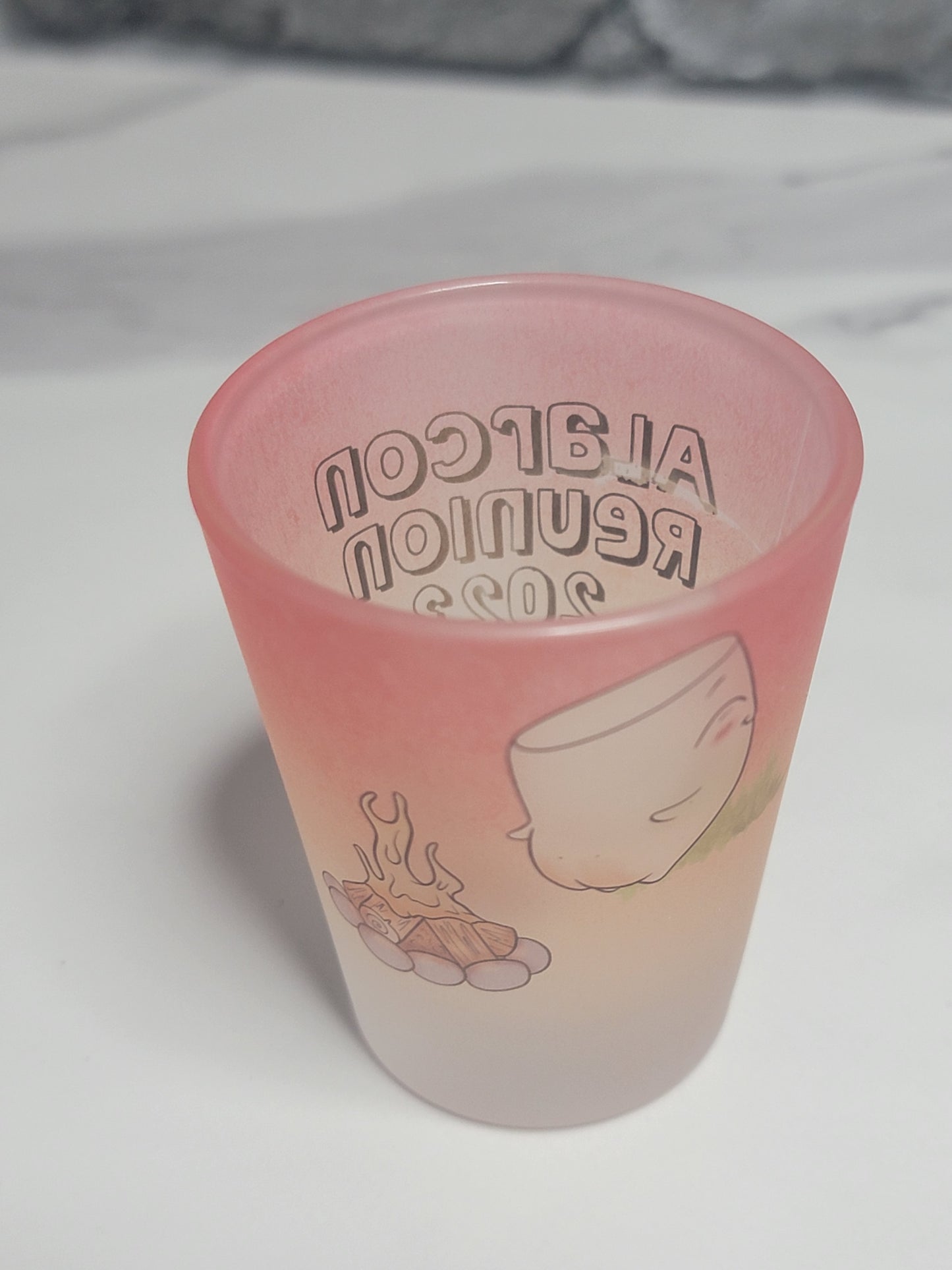 Marshmallow Shotglass