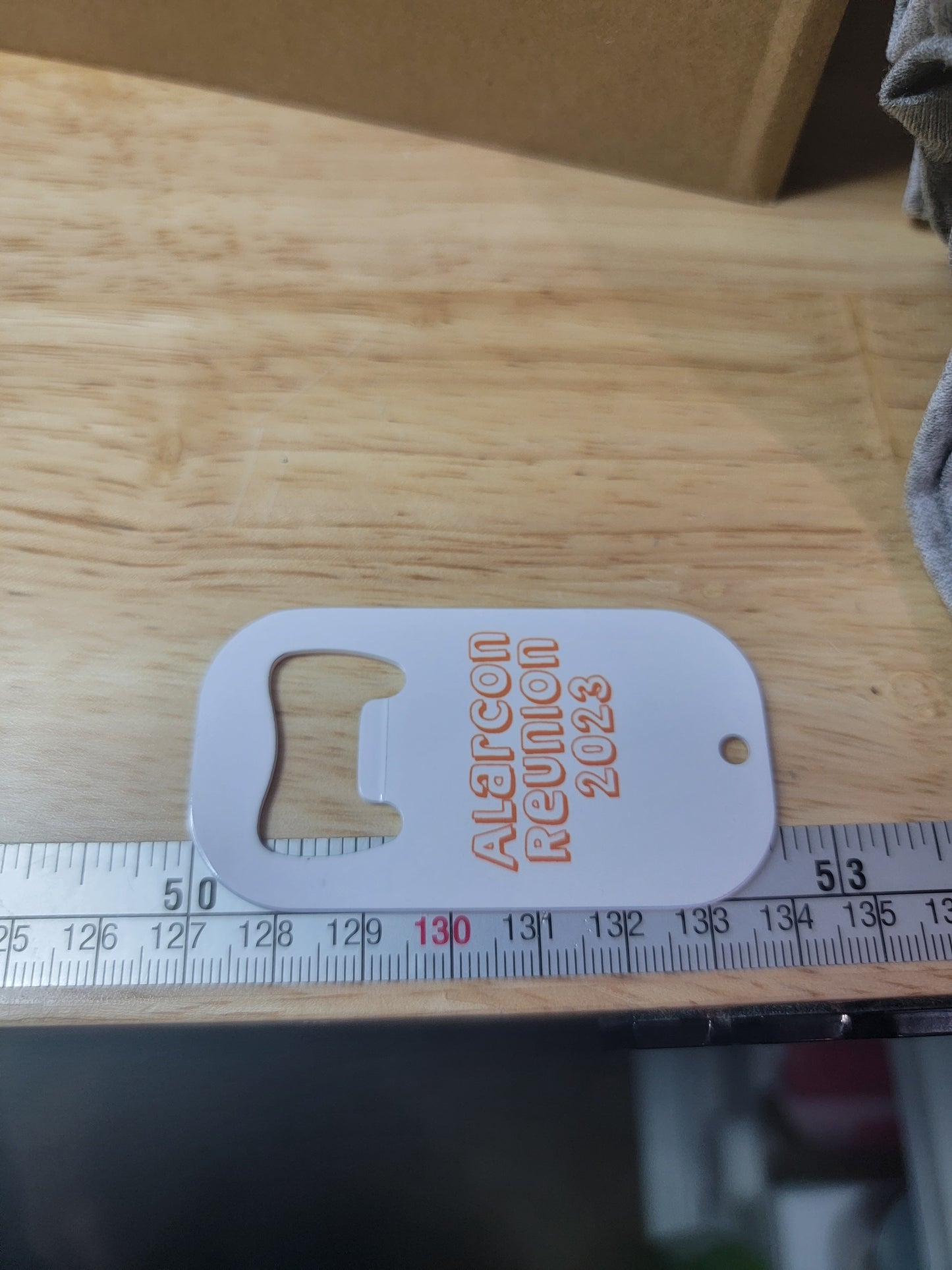 Keychain bottle opener