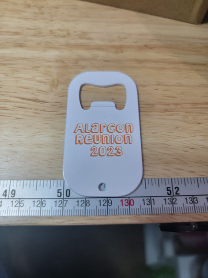 Keychain bottle opener