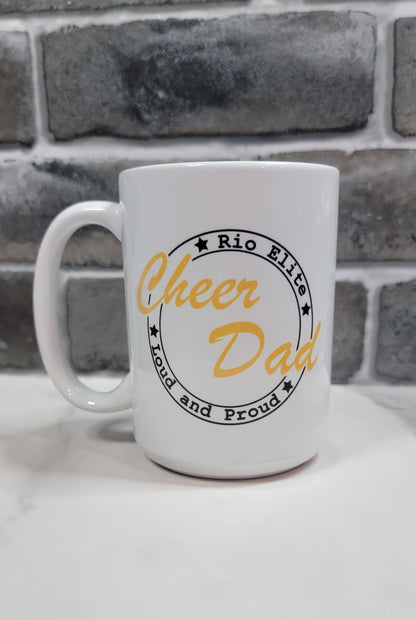 Rio Elite Cheer Dad Coffee Mug