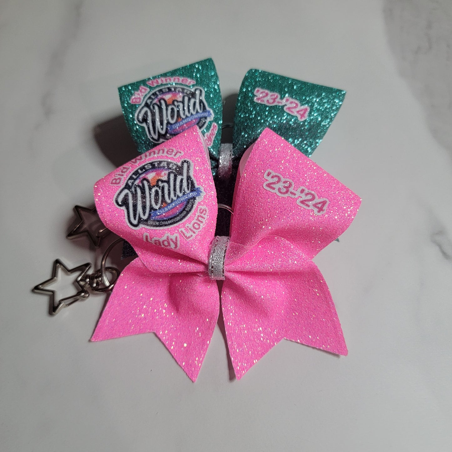 Bid Winner Keychain Bow