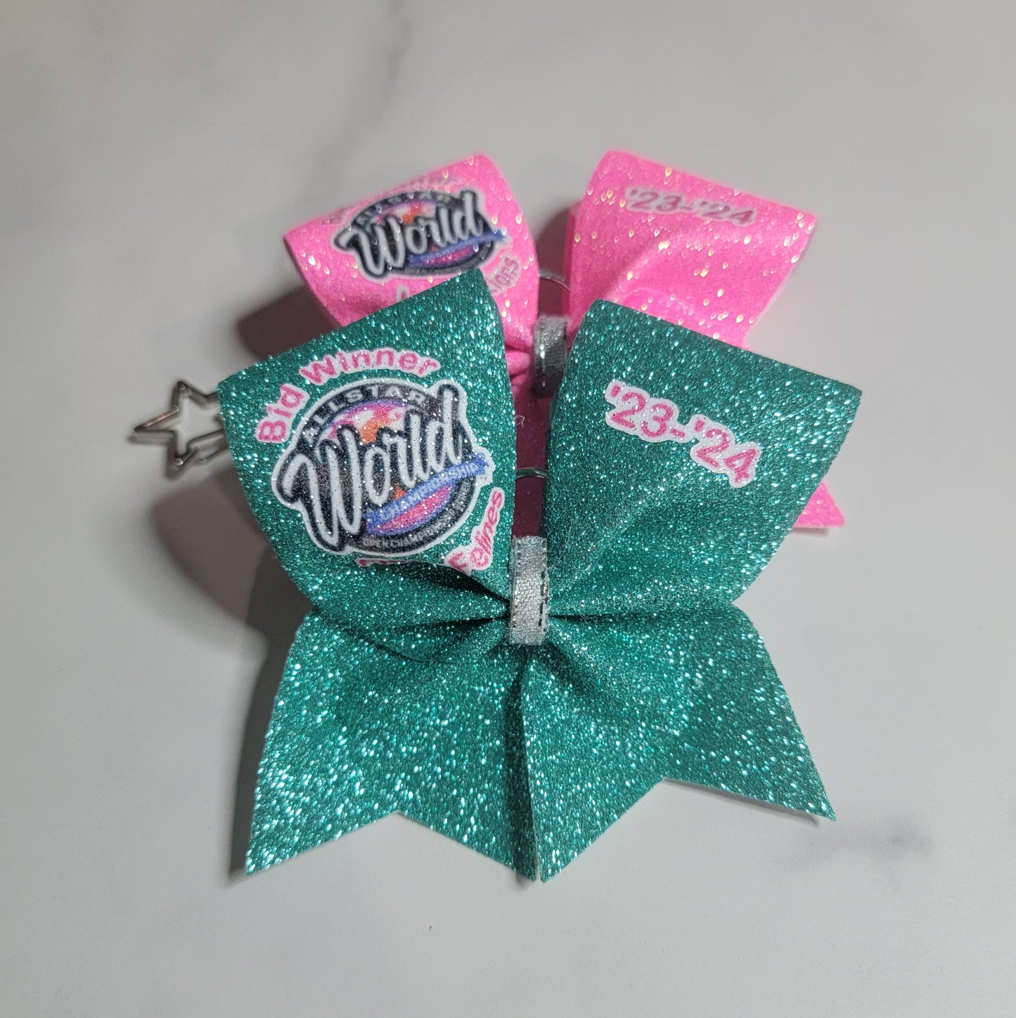 Bid Winner Keychain Bow