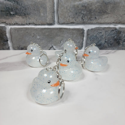 Light Up Duckie Keychain