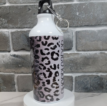 Grey Cheerleader Mini Water Bottle