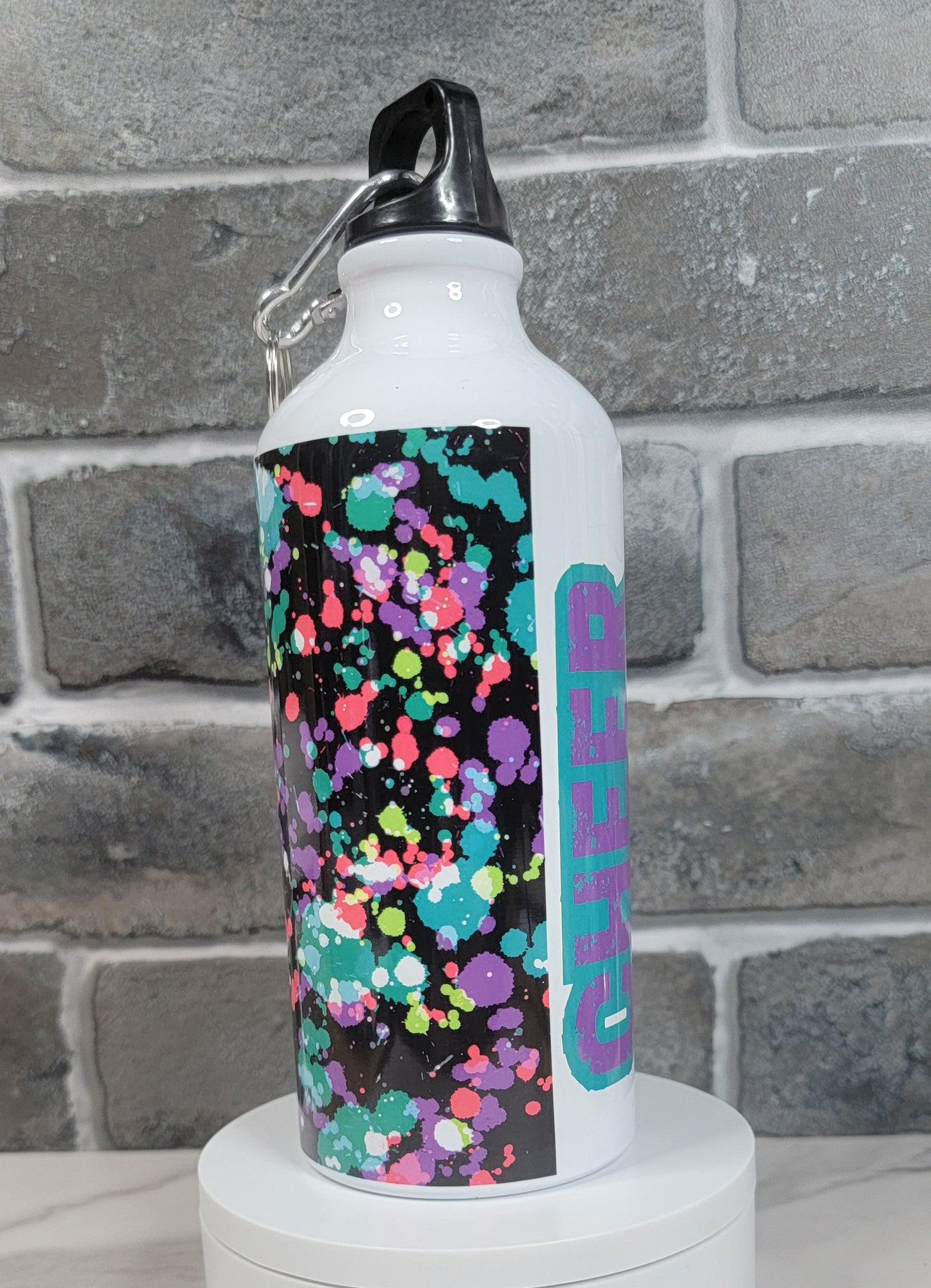 Cheer Splatter Mini Water Bottle