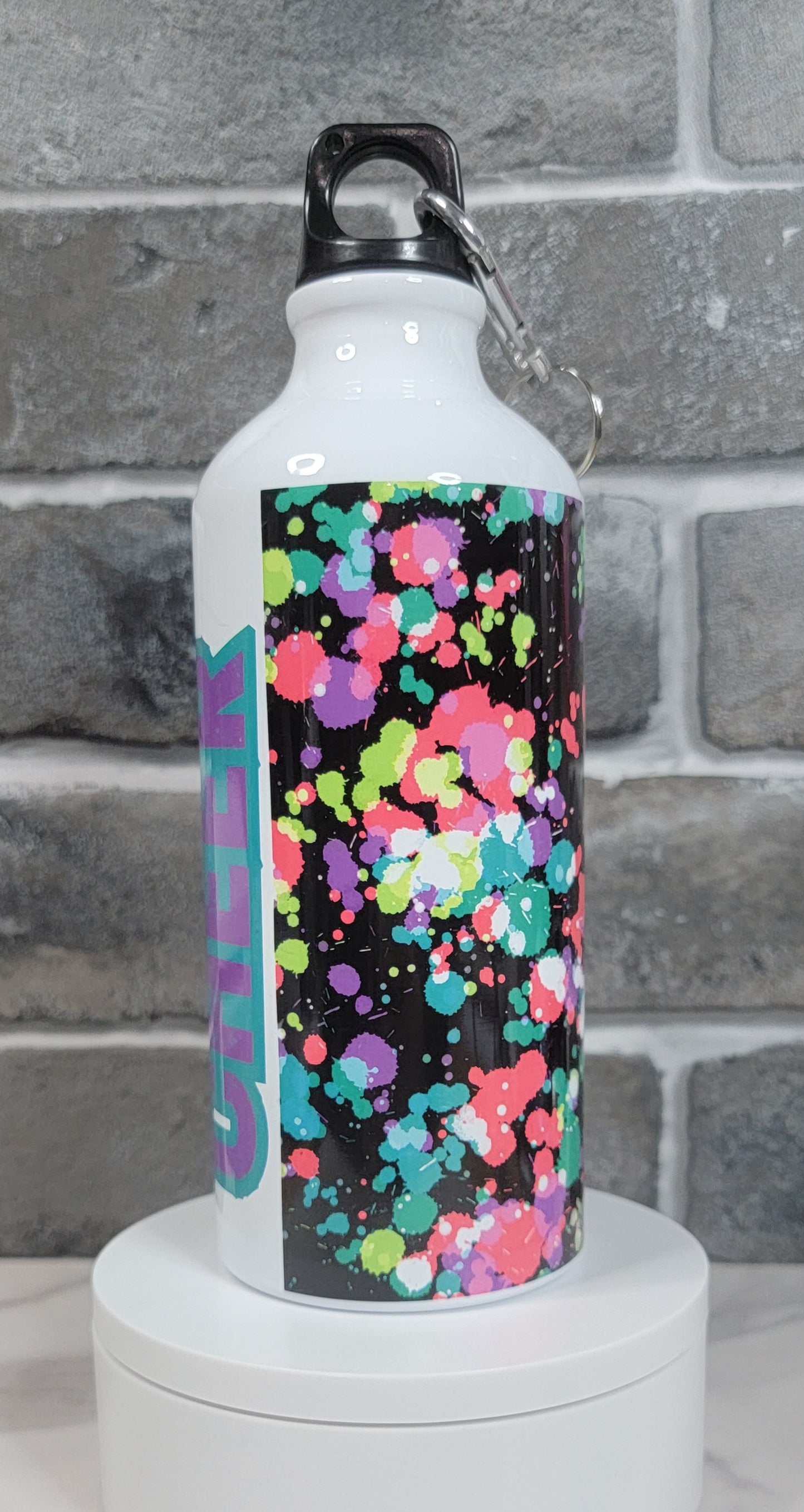 Cheer Splatter Mini Water Bottle