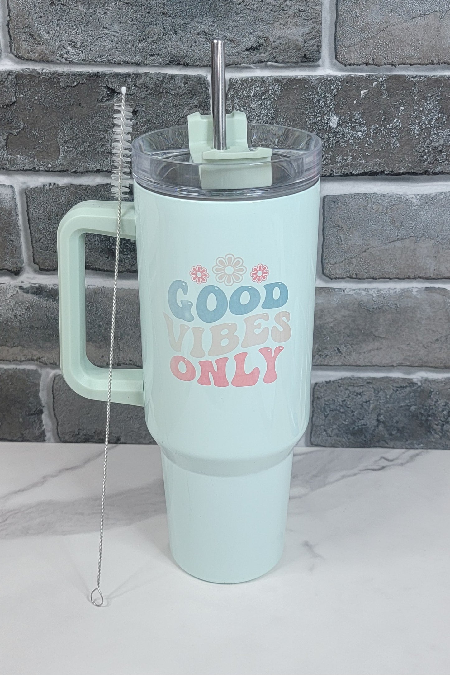 40oz Good Vibes Only Tumbler