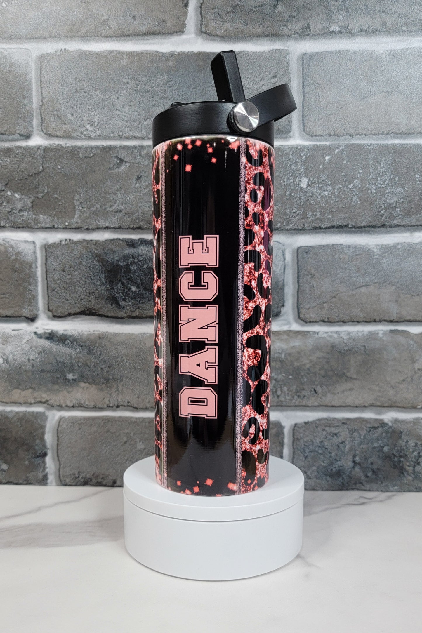 Dance Animal Print Water Bottle