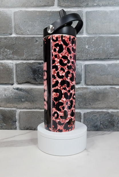 Dance Animal Print Water Bottle