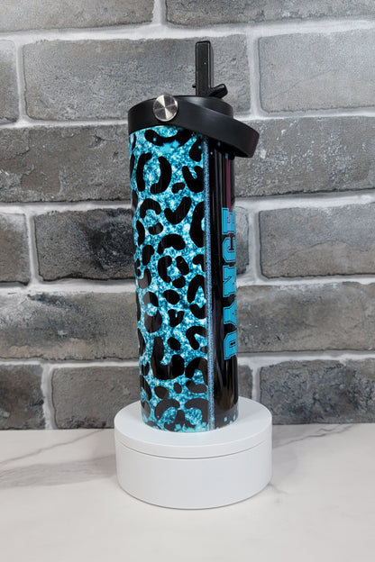 Dance Animal Print Water Bottle