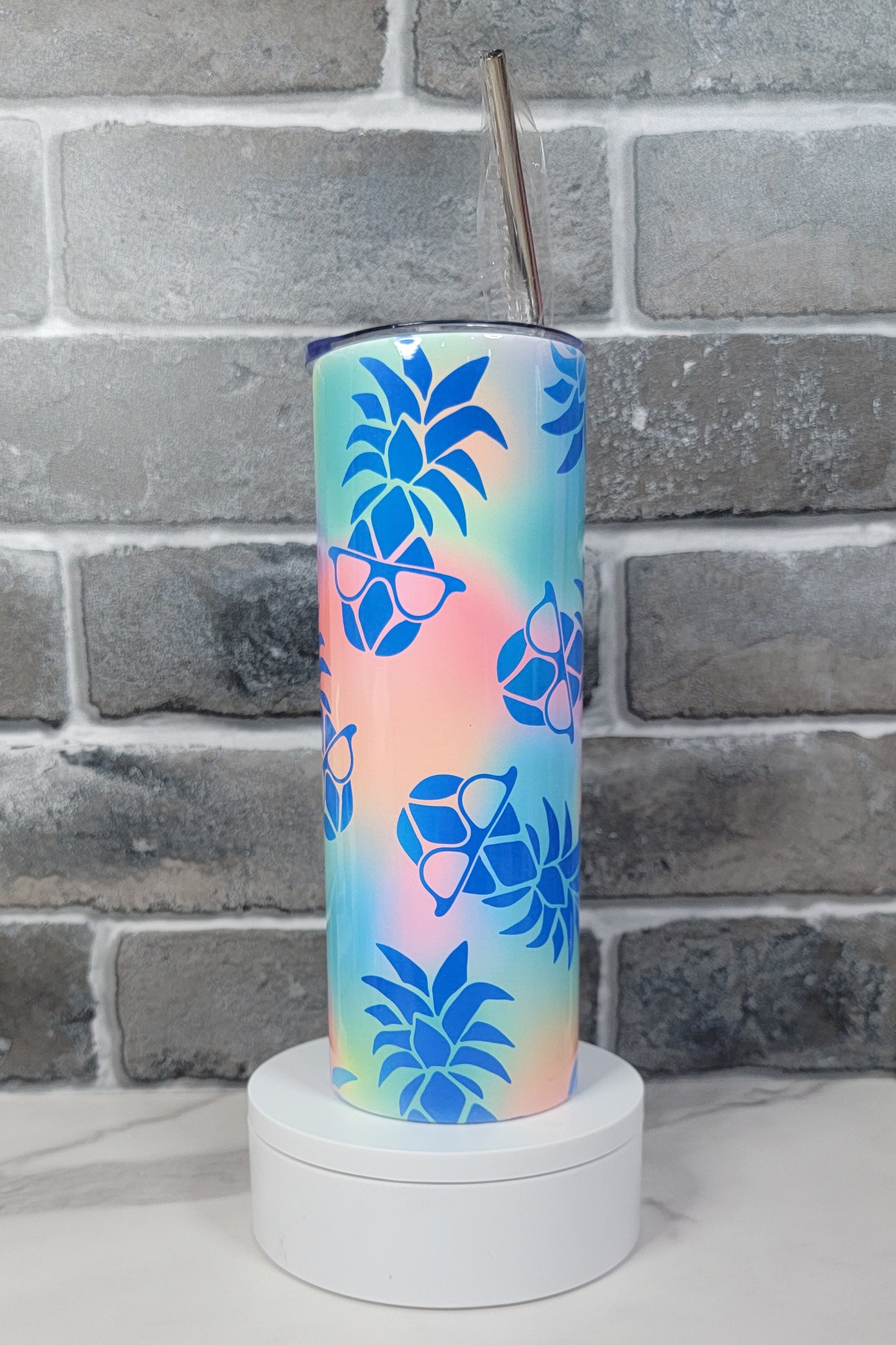 Colorful Pineapple 20oz Tumbler