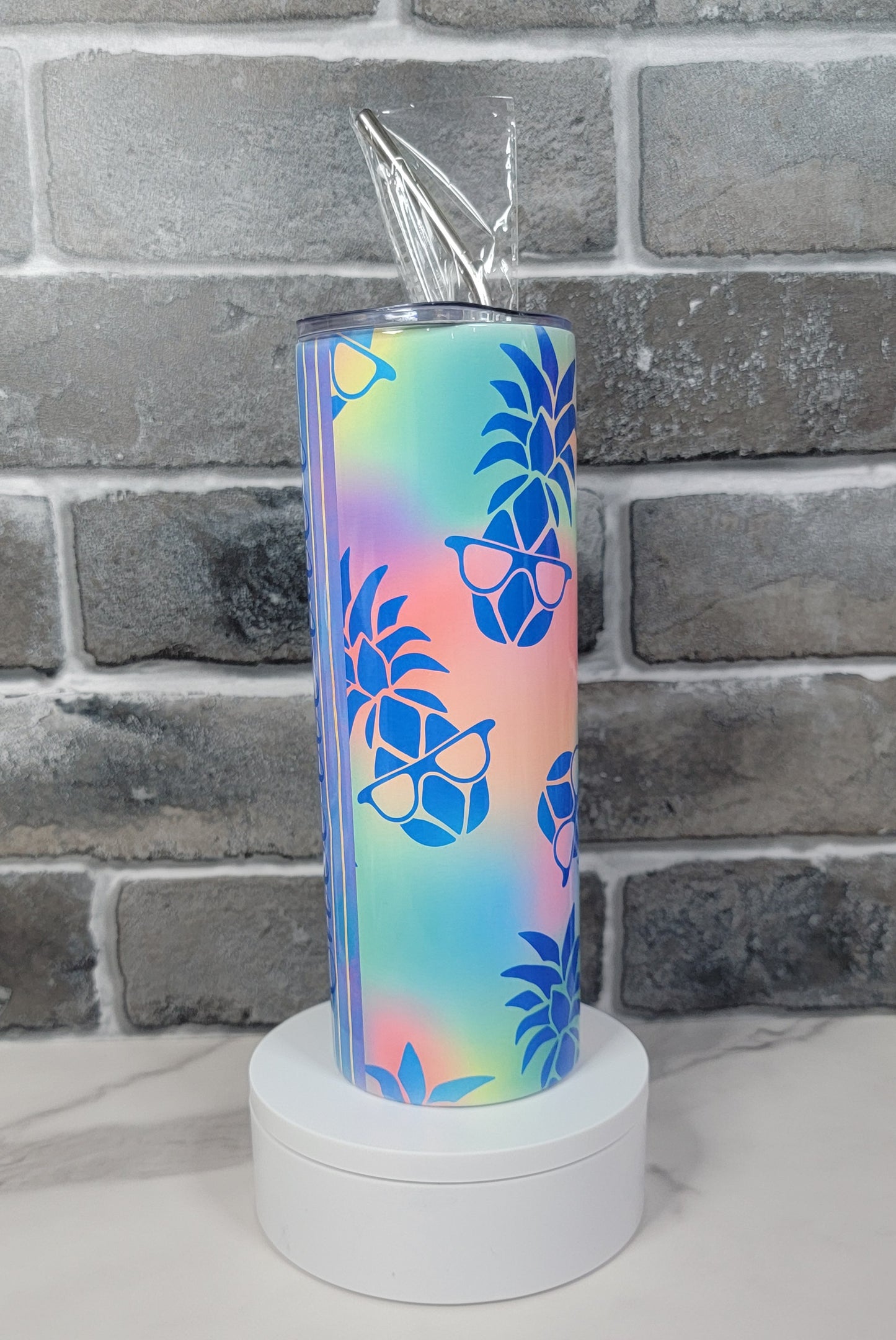 Colorful Pineapple 20oz Tumbler