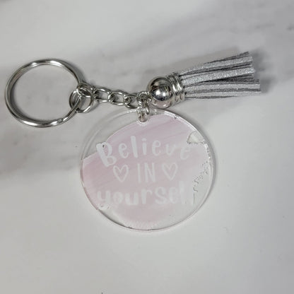 Motivational Keychain