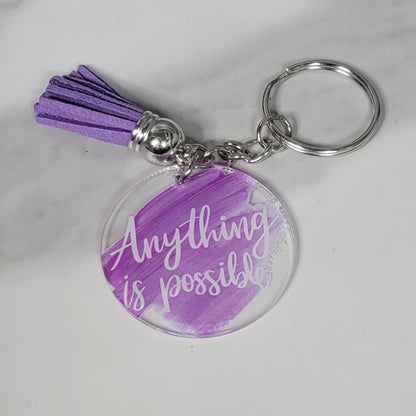 Motivational Keychain