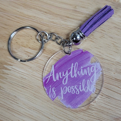 Motivational Keychain