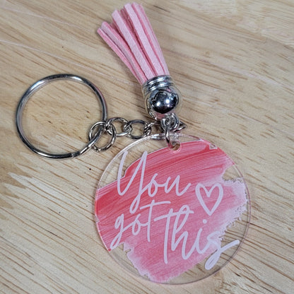 Motivational Keychain