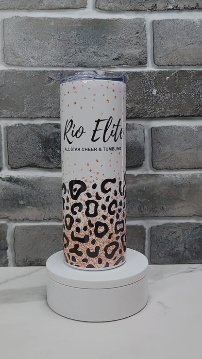 Cheetah Print Rio Elite Tumbler