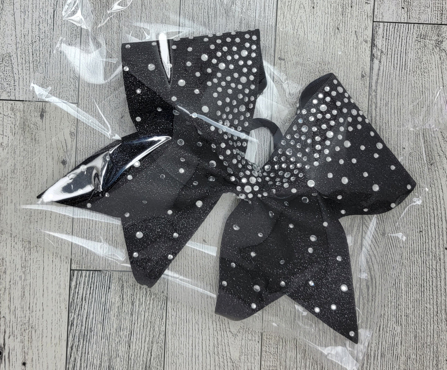 Bubbly Cheer Bow - Black