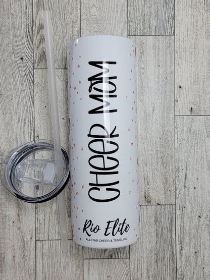 20oz Tumbler - Rio Elite Cheer Mom