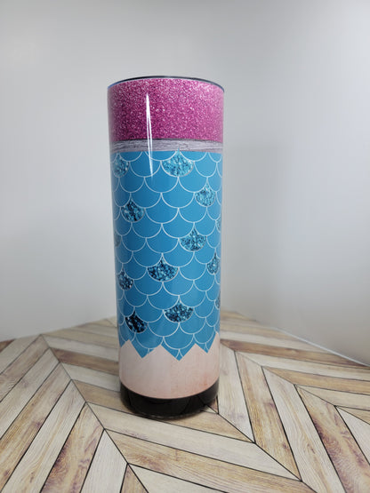 Mermaid Pencil Tumbler