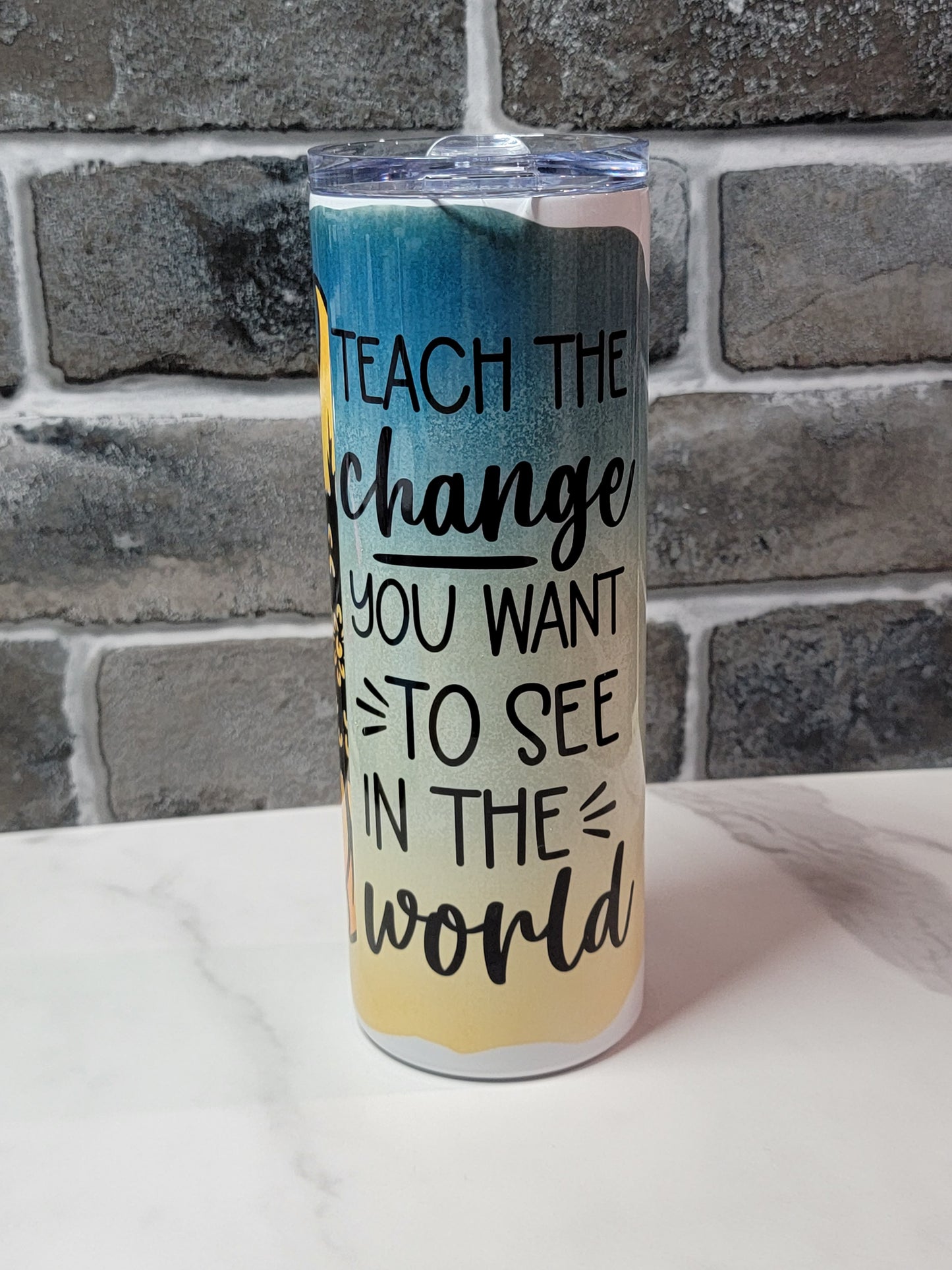 Teach the Change Tumbler