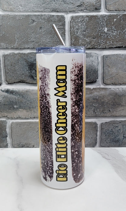 Black and Gold Rio Elite Tumbler