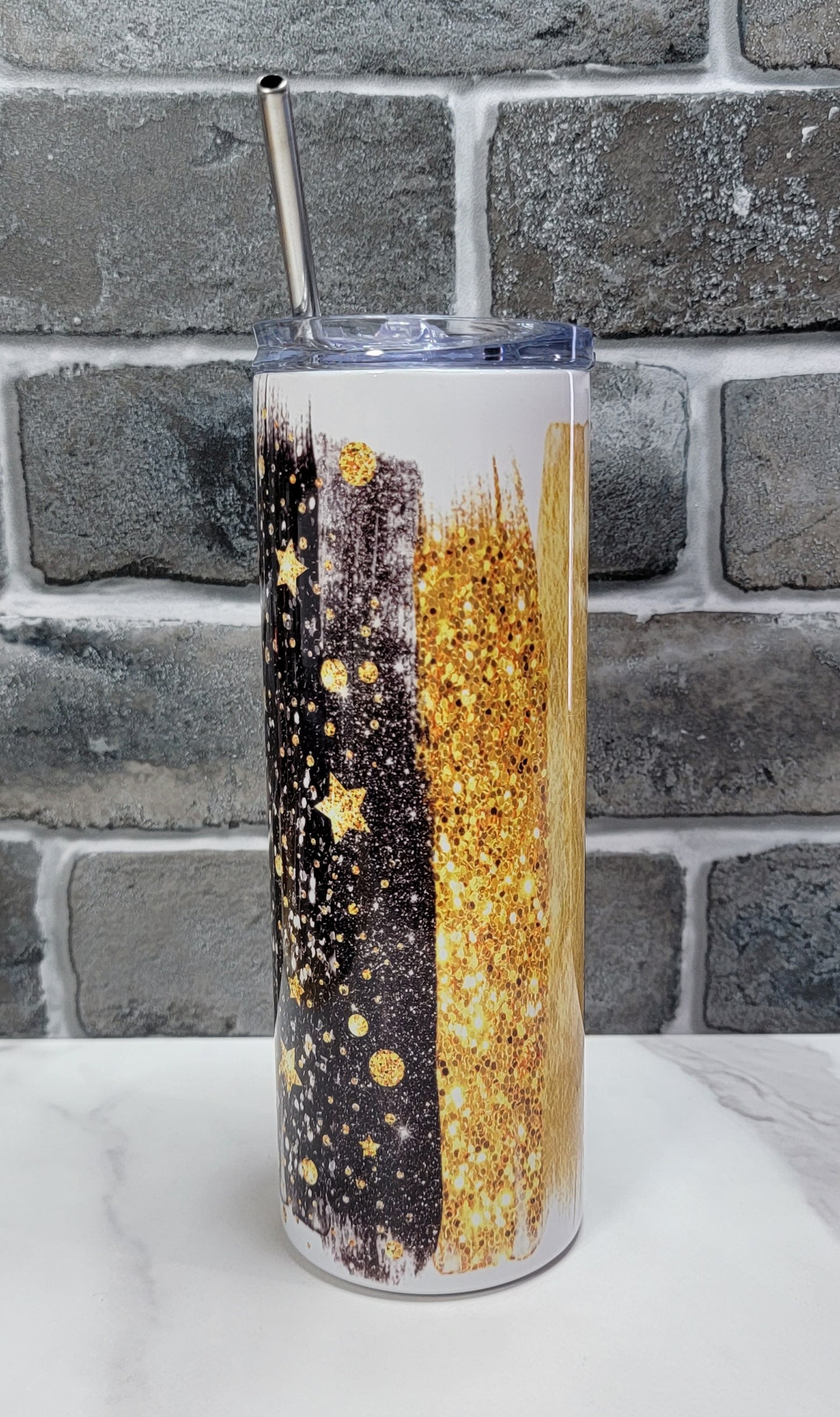 Black and Gold Rio Elite Tumbler