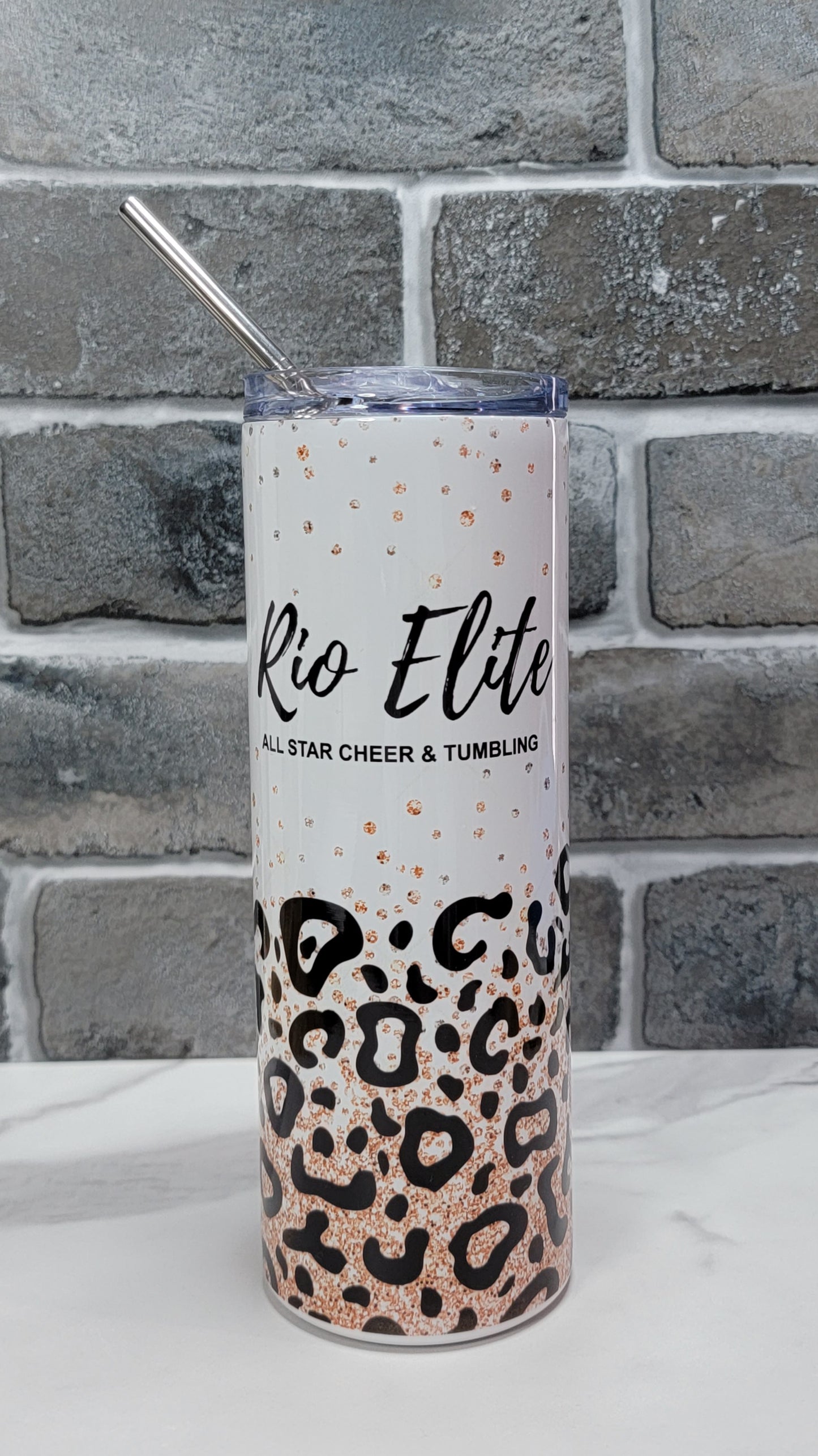 Cheetah Print Rio Elite Tumbler