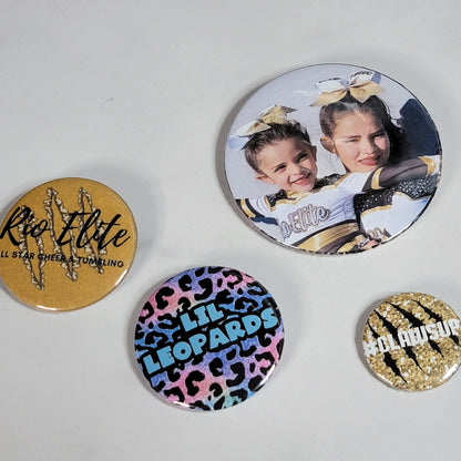 Pin Back Buttons