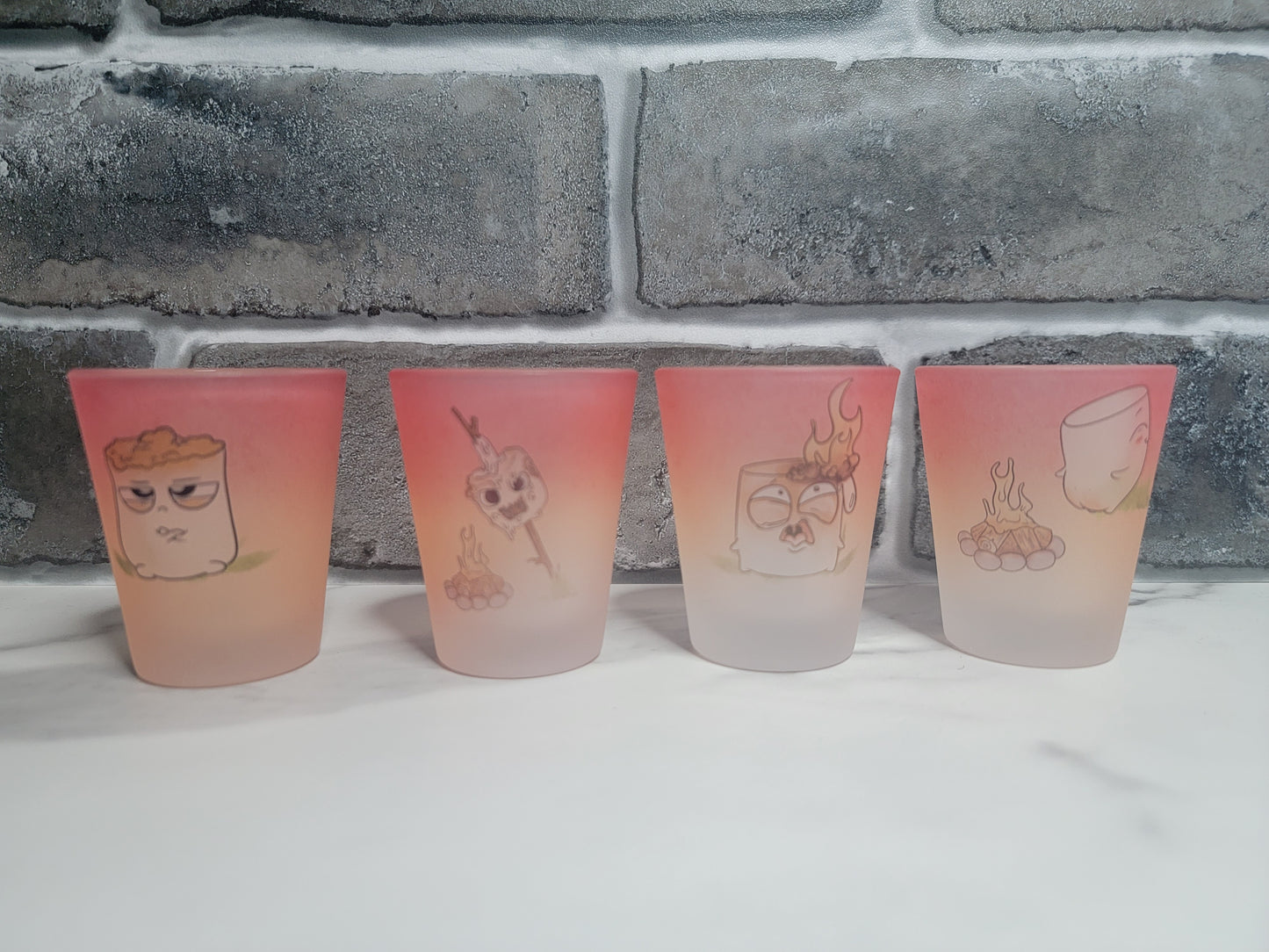 Marshmallow Shotglass